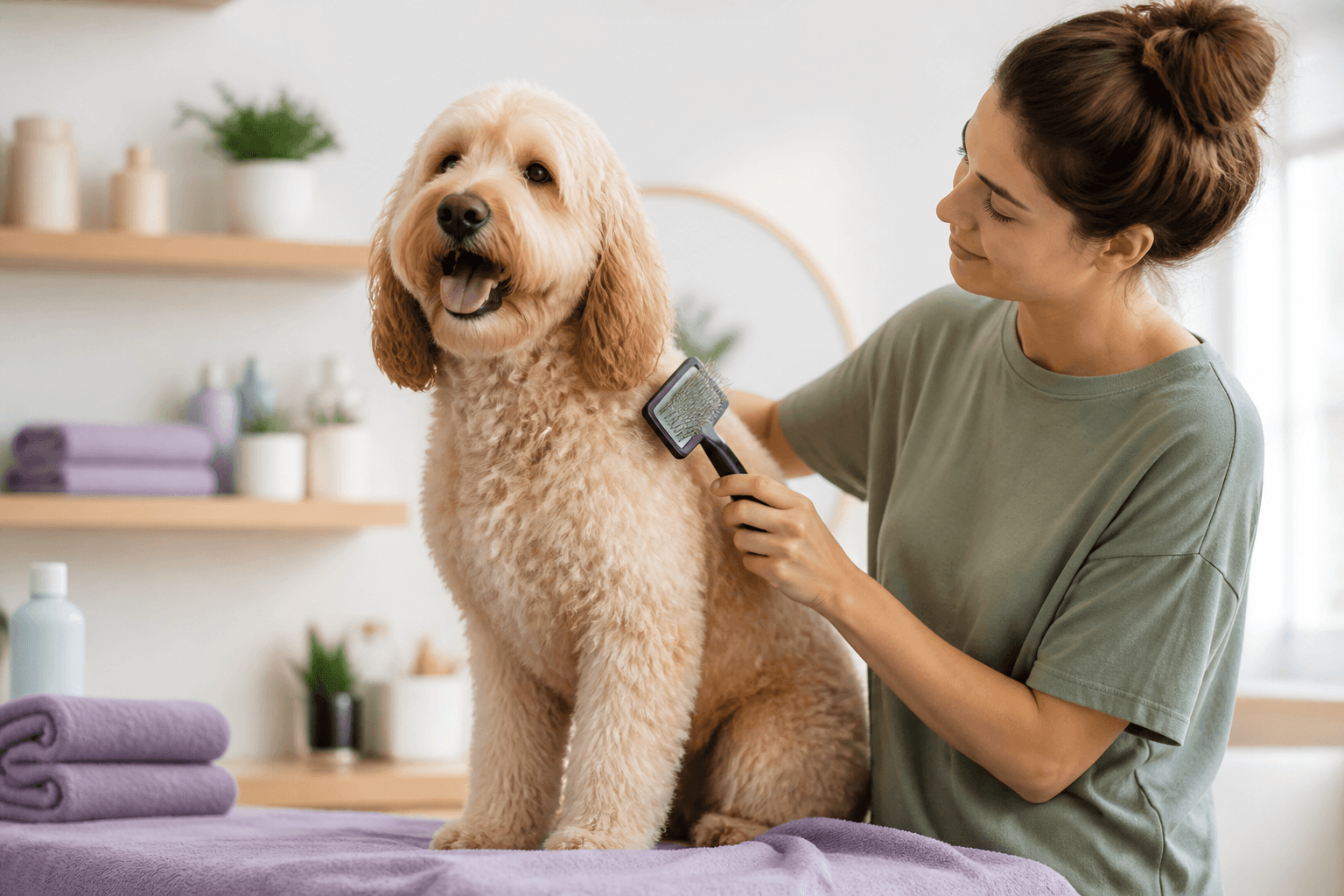 Lifestyle photography for Pet Grooming