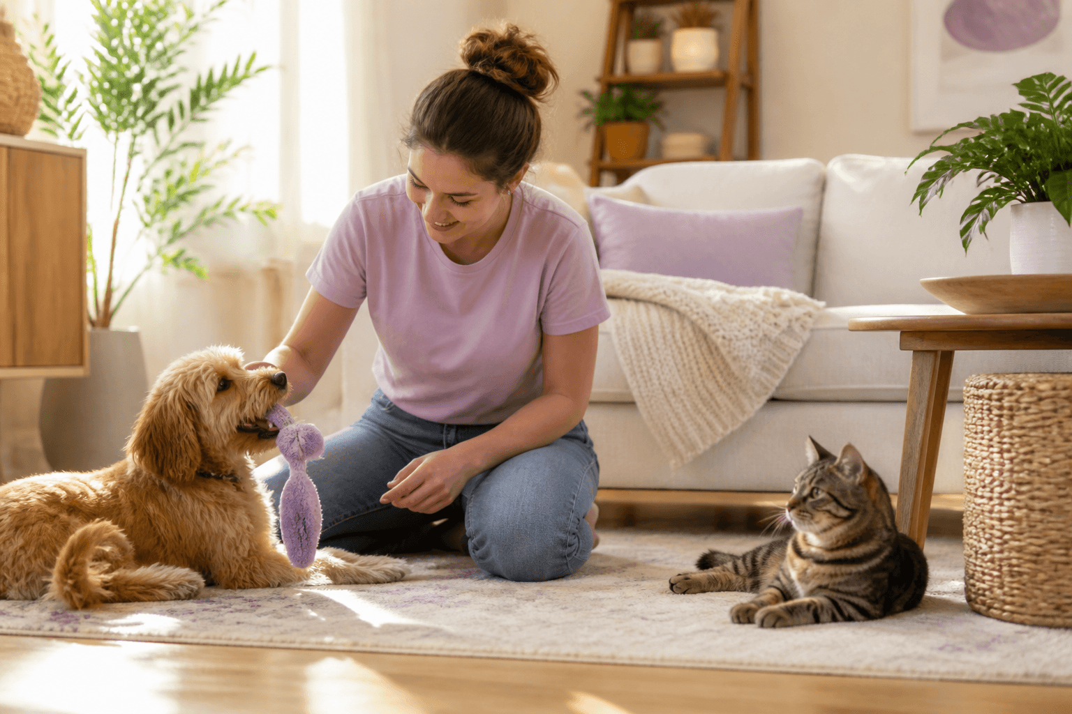 Lifestyle photography for Pet Sitting